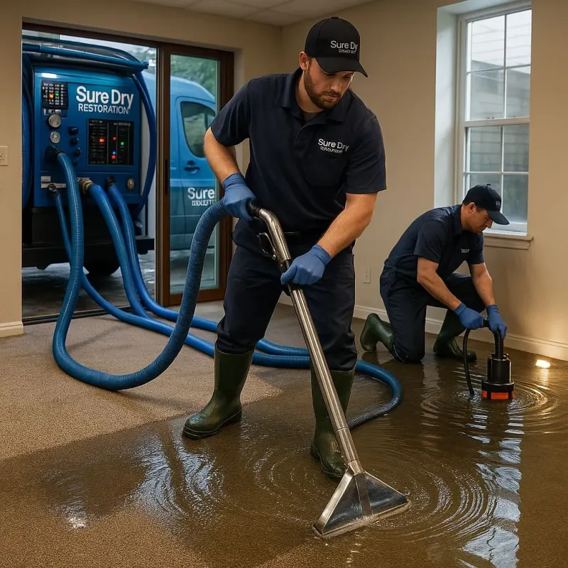 Water Extraction and Removal process in Krugerville, TX